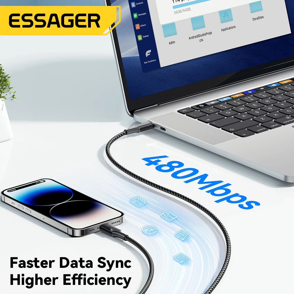 Essager 29W Fast Charge Cable Iphone