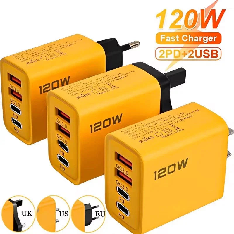 4-Port Fast Charger